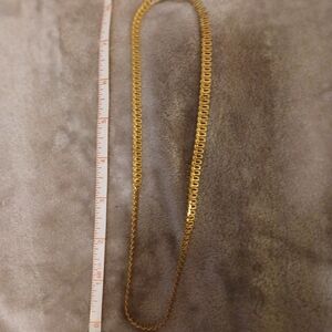 Gold Tone Women's Chain Necklace
